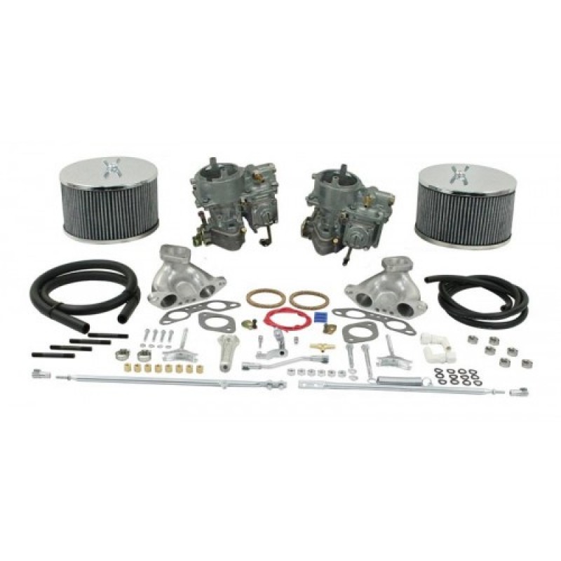 Kit doubles carburateurs KADRON 44mm pr moteur T4